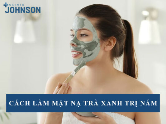 Mặt nạ trà xanh trị nám