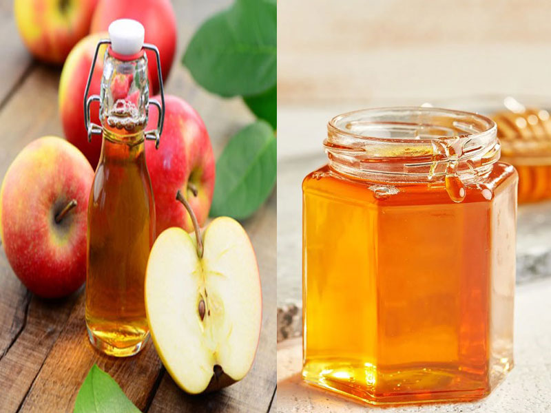 Cách giảm cân bằng mật ong và giấm táo