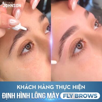 định hình chân mày fly brows